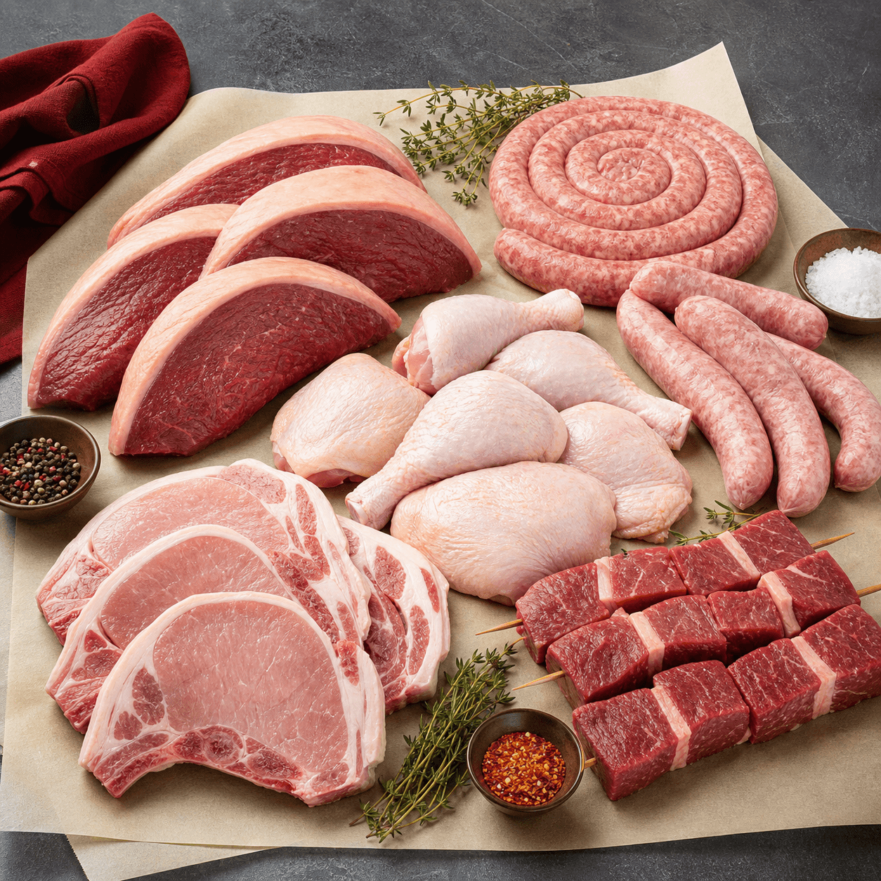Angus Grill Brazilian grocery product range